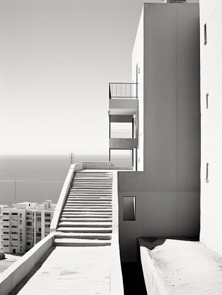 Alicante, Spain, Black And White Old Photo 2