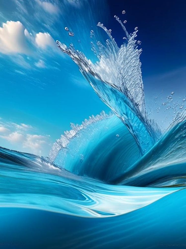 Splashing Water Waterscape Photography 1