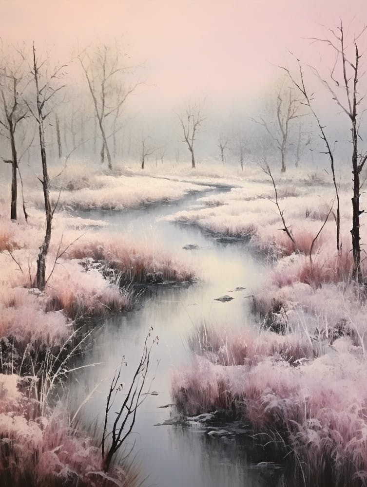 Dreamy Winter Painting Everglades National Park United States 3