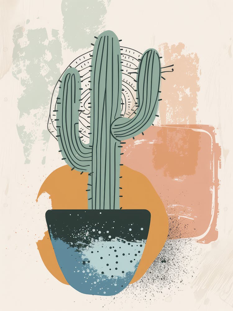 Cactus In A Pot