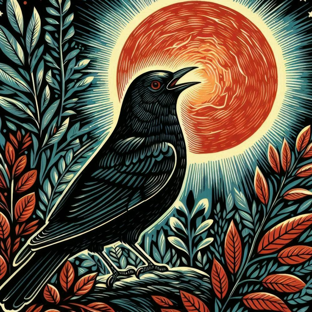 The Crow and Moon 14
