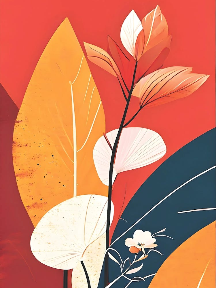 Abstract Radiant Palette
