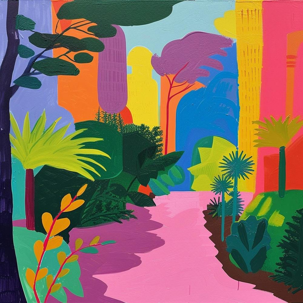 Abstract Park Collection Parque Mexico Mexico City 2