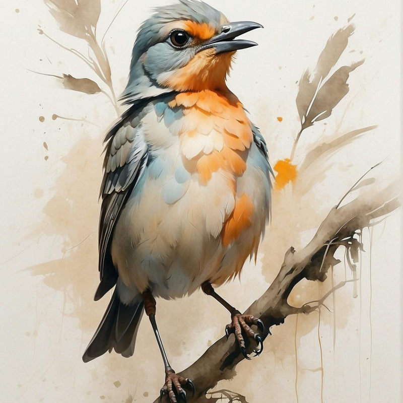 Bird On A Branch