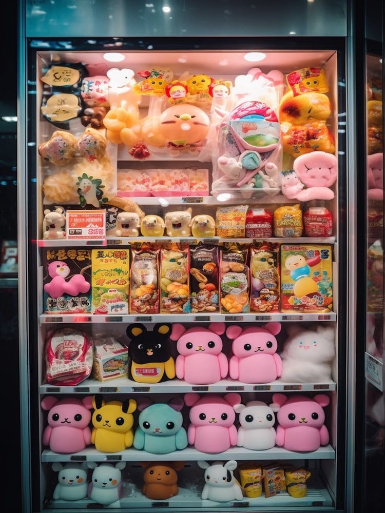 Toys Vending Machine Kawaii Photography 1