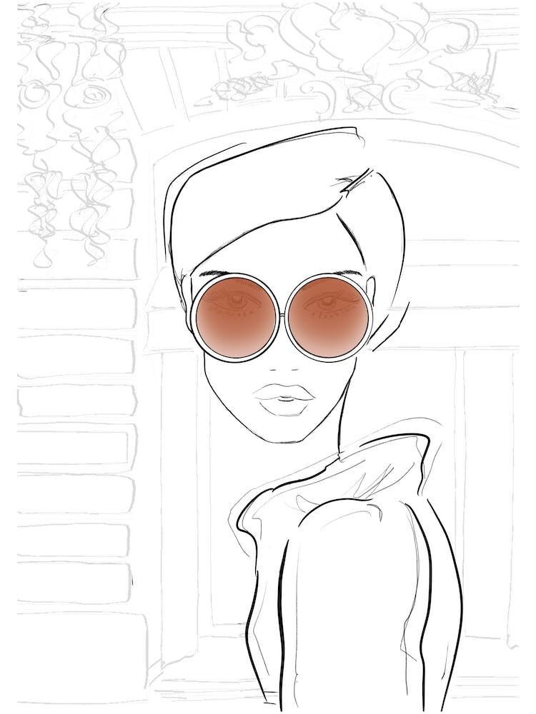 Chic Sketch Tan