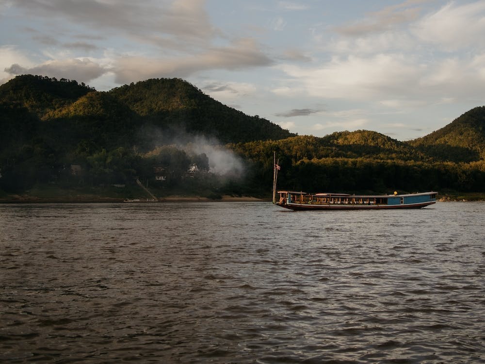 Mekong River Boat 2, Laos