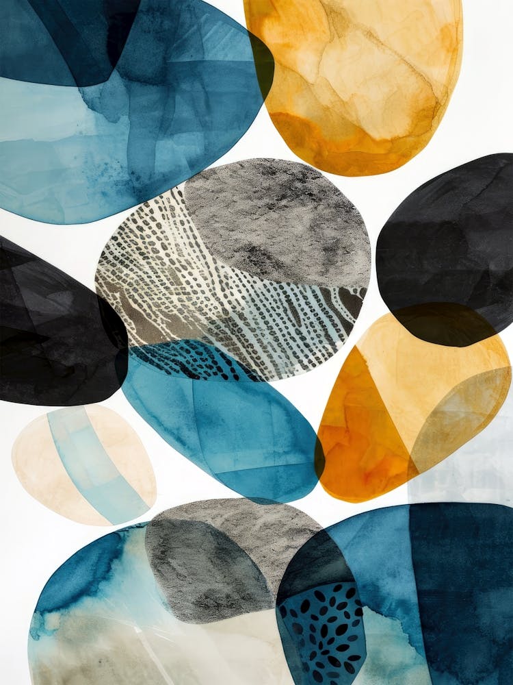 Abstract Watercolor Painting