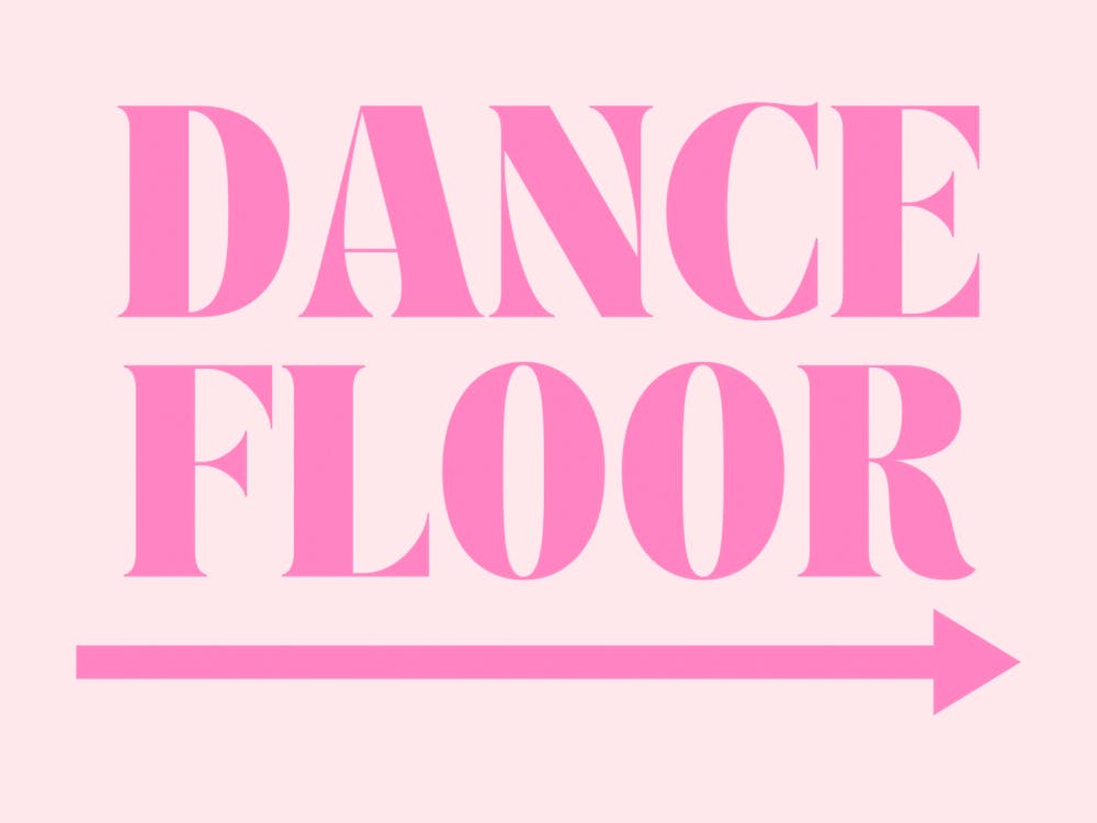 Dance Floor Sign