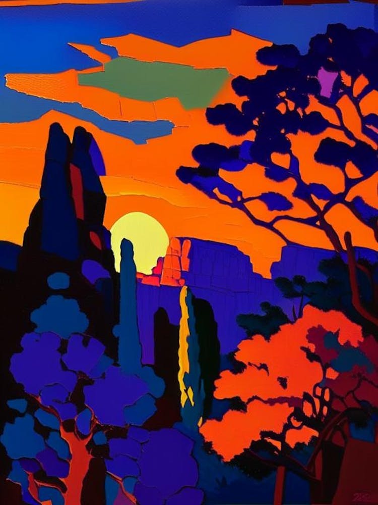 Rocky Sunset