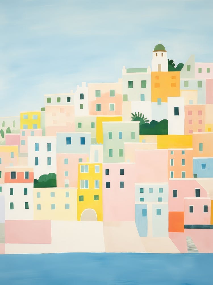 Amalfi Coast, Italy Colourful View 4