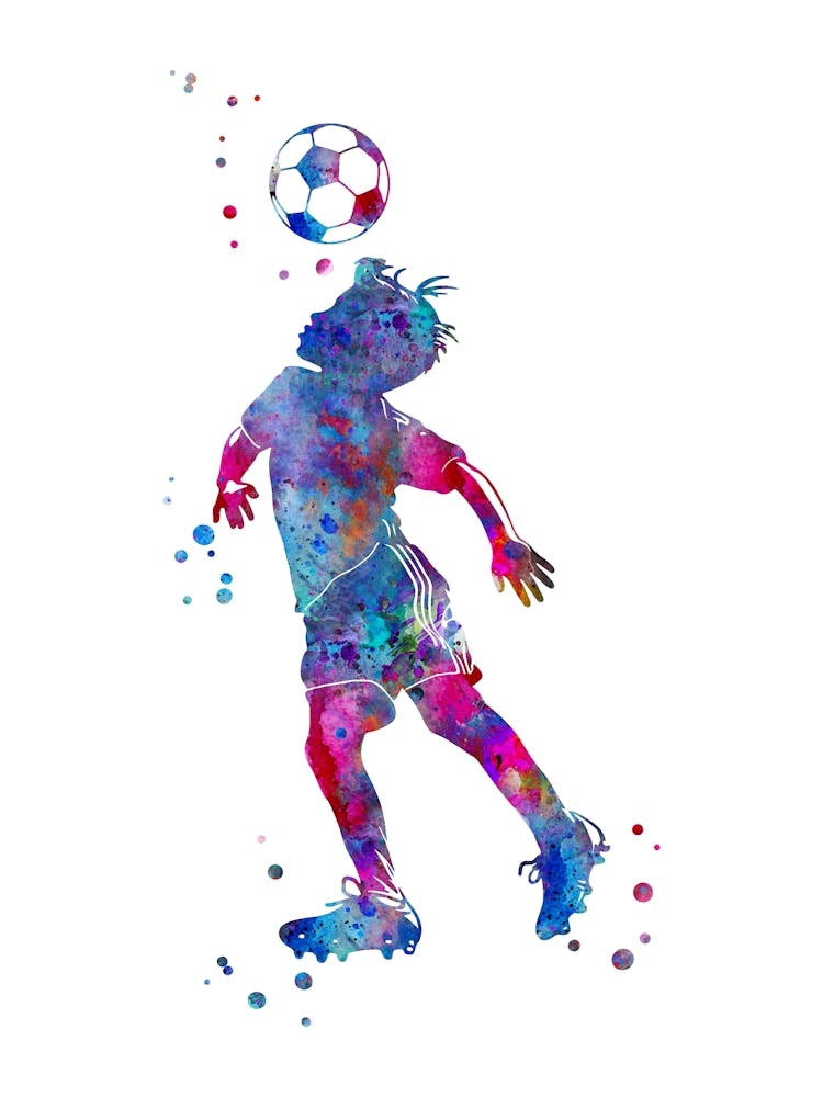 Little Boy Soccer Player