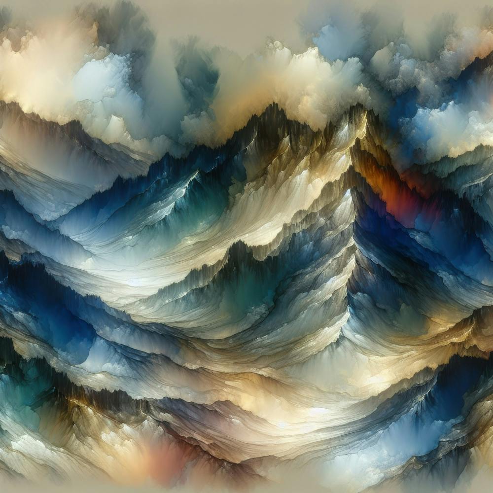Mountains And Clouds