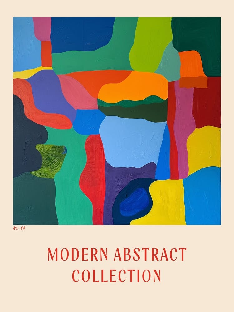 Modern Abstract Collection Poster 48