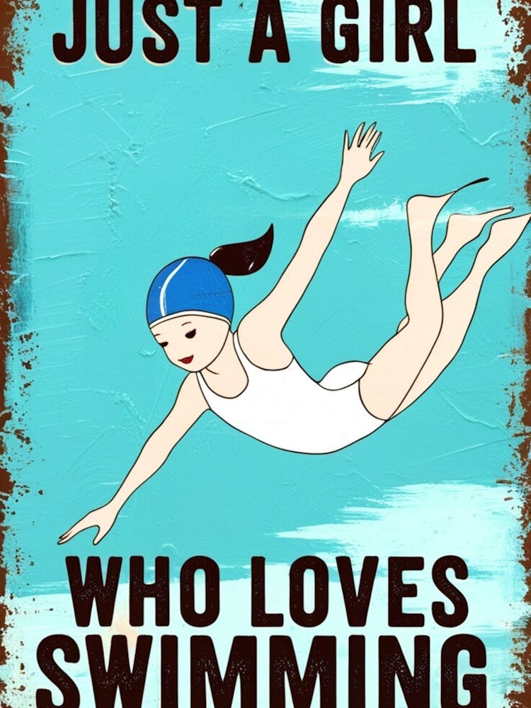 Just A Girl Who Loves Swimming 4