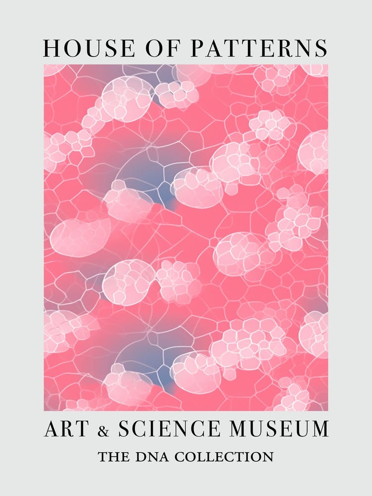 Watercolour Pink Dna 3 House Of Patterns