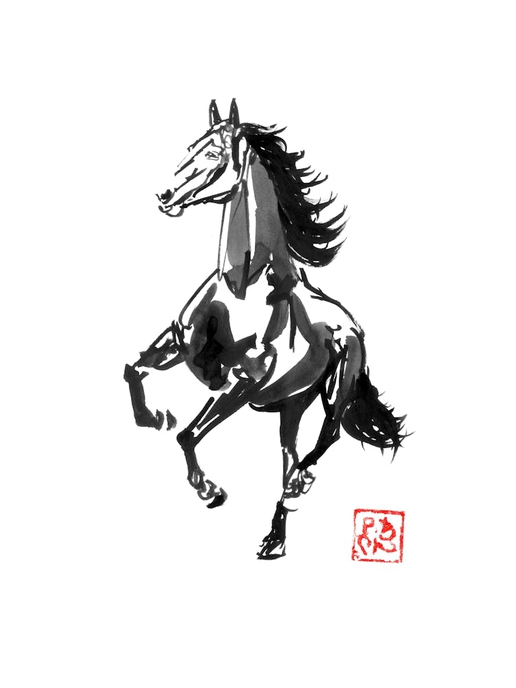 Running Horse 04