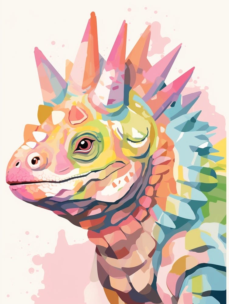 Colourful Dinosaur Protoceratops