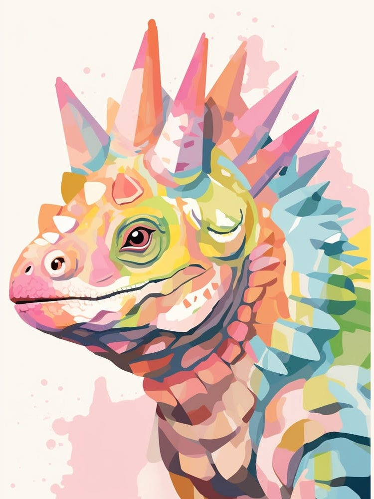 Colourful Dinosaur Protoceratops