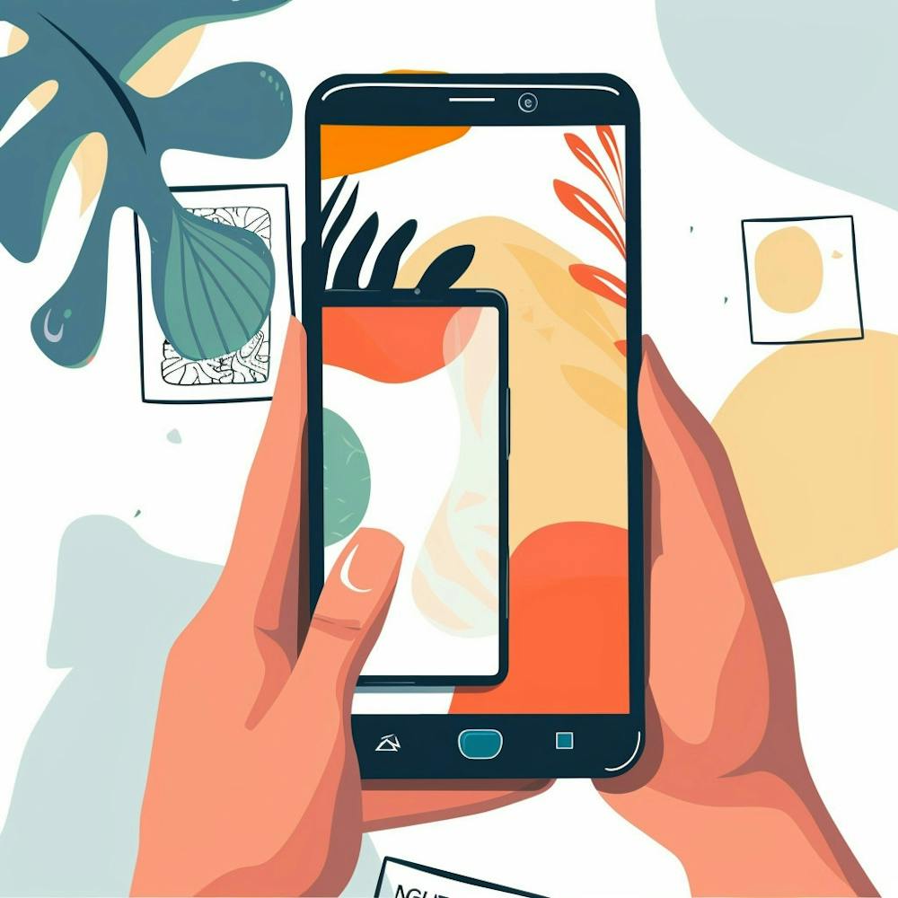 Illustration Of A Smartphone