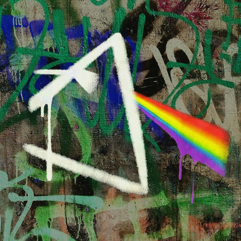 Darkside Of The Moon Pop Art Square