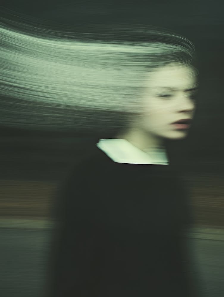 Abstraktes Surreales Porträt 2