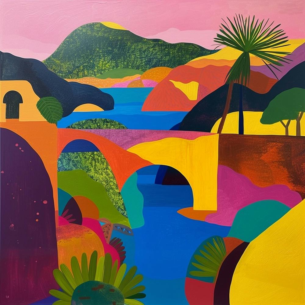 Abstract Travel Collection Anguilla 2