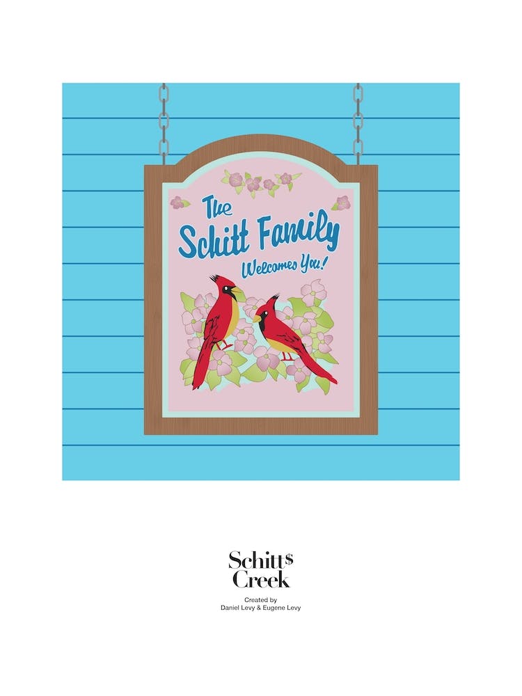 Schitts Rolands Home Sign