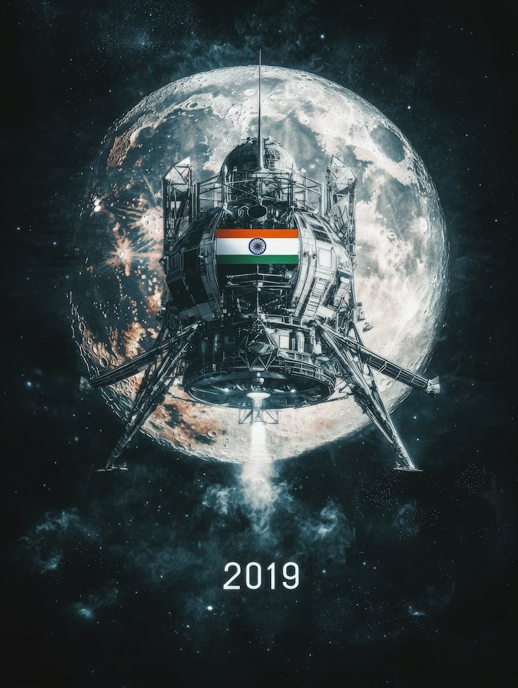 Aihrgdesign A Futuristic Space Poster Celebrating Indias Chan Aa5226e2 4b2a 4a61 Baee E33253552450 0