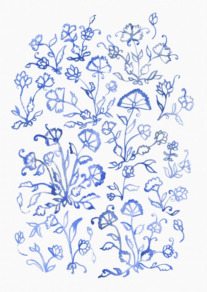 Porcelain Floral