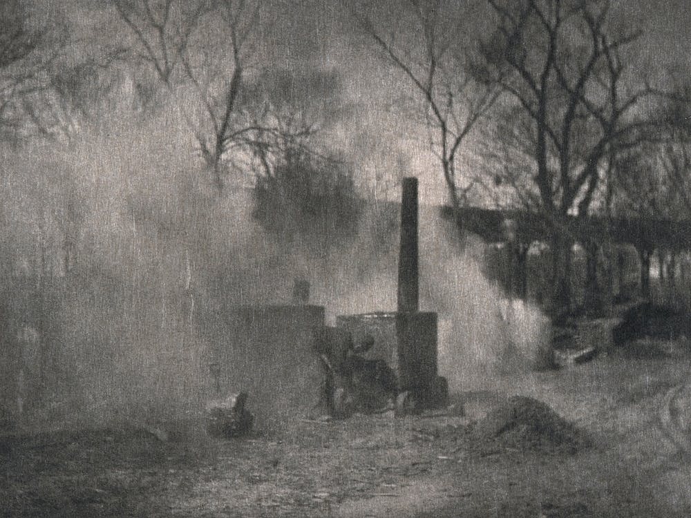 Asphalt Paver, Ny By Alfred Stieglitz