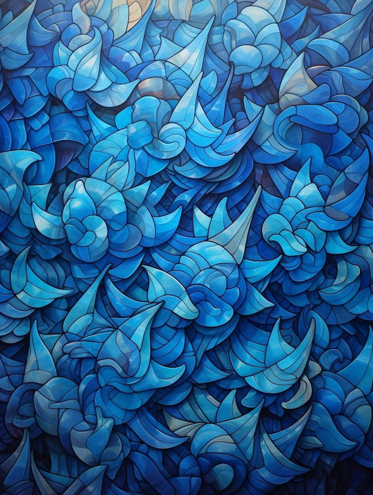 Tessellations-Erkundung Geometrische Illustration 10