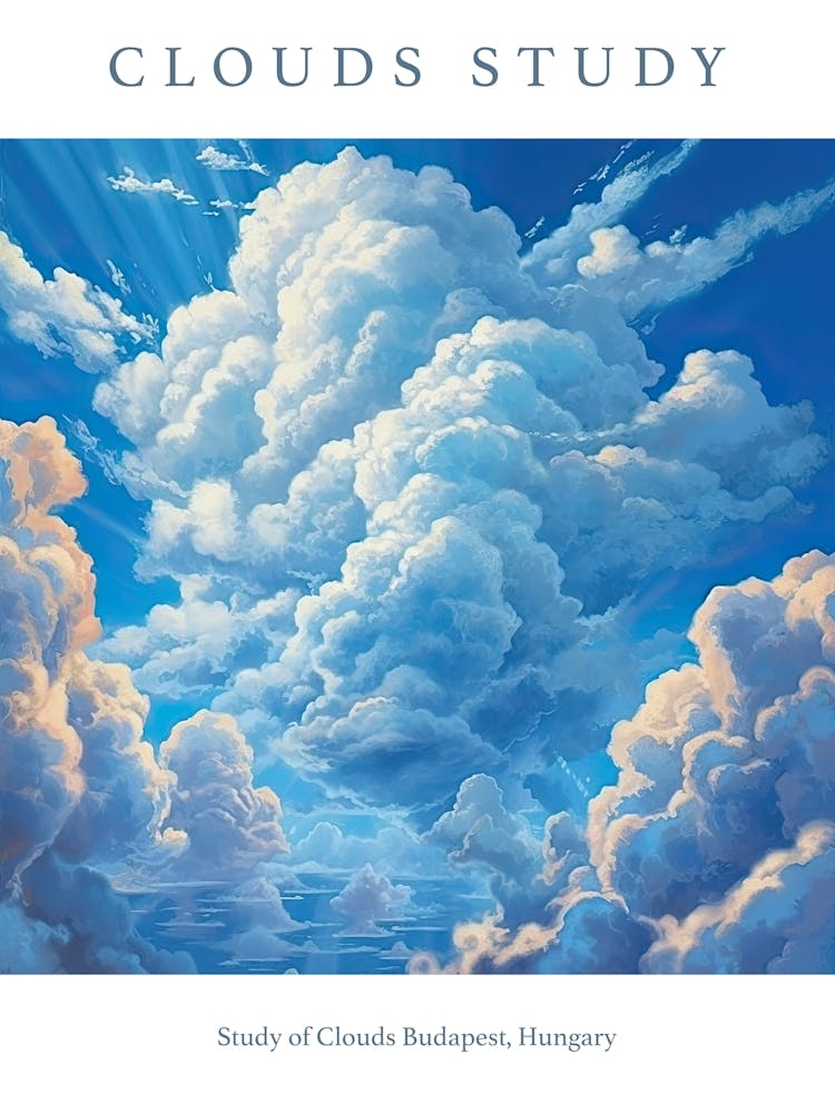 Study Of Clouds Budapest, Hungary 2