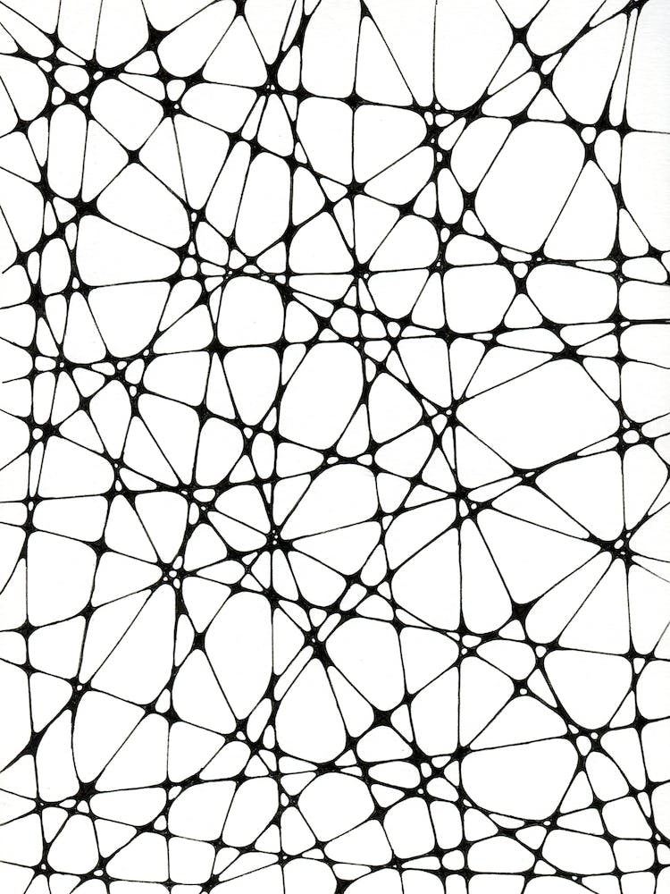 Abstract Black And White Pattern