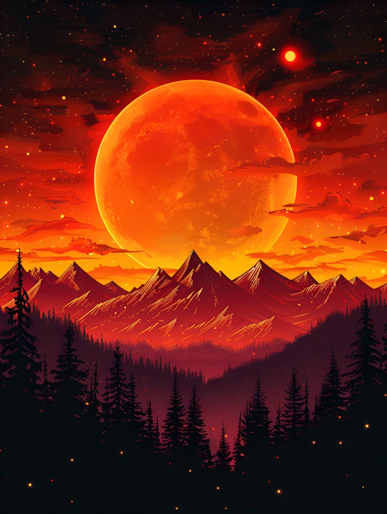 Full Moon In The Sky 5