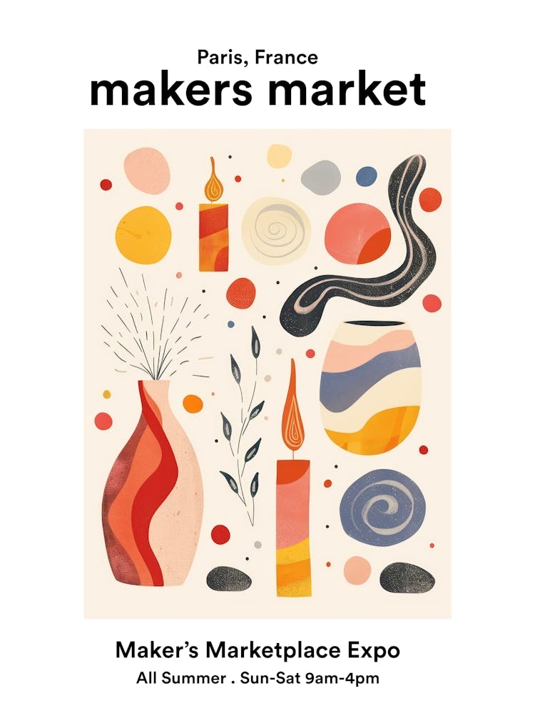 Paris, France Maker S Marketplace Expo