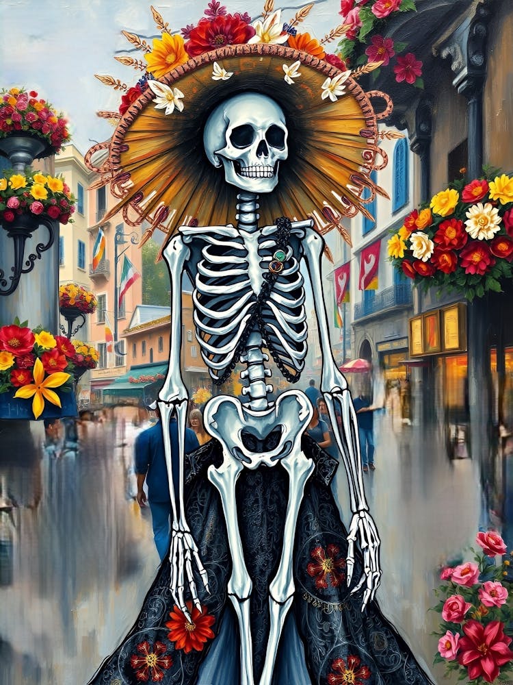 Day Of The Dead Skeleton