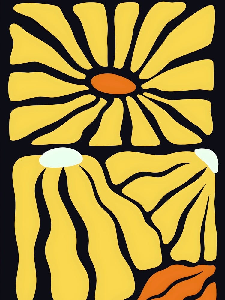 Henri Matisse Sunflowers