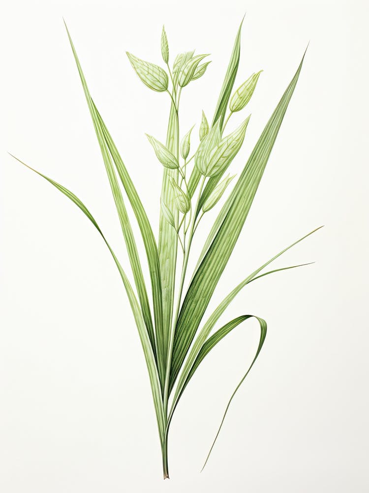 Lemon Grass Vintage Botanical Herbs 1