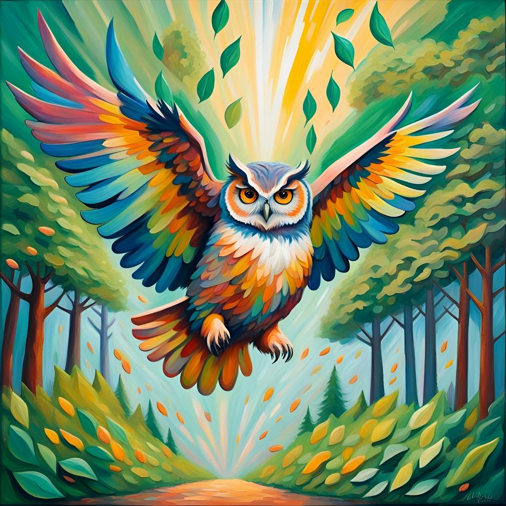 Spring owl