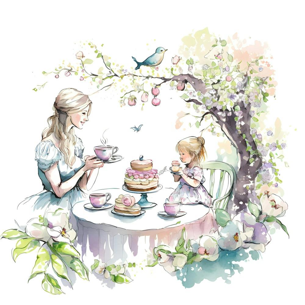 Mothers Day Watercolor Wall Art 3