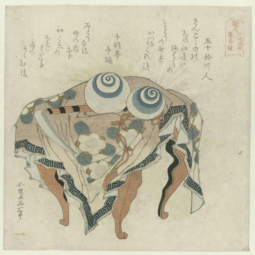 A Comparison Of Genroku Poems And Shells, Katsushika Hokusai 7