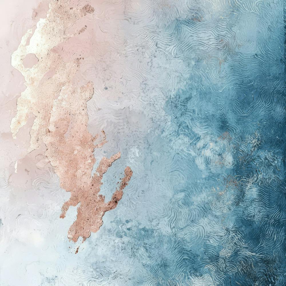 Abstract Watercolor Painting