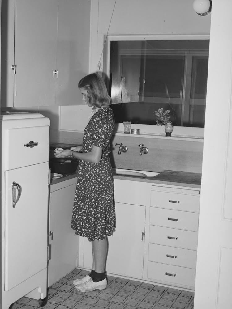Corner Of Kitchen In House At Mineral King Cooperative Farm, Kern County, California By Russell Lee