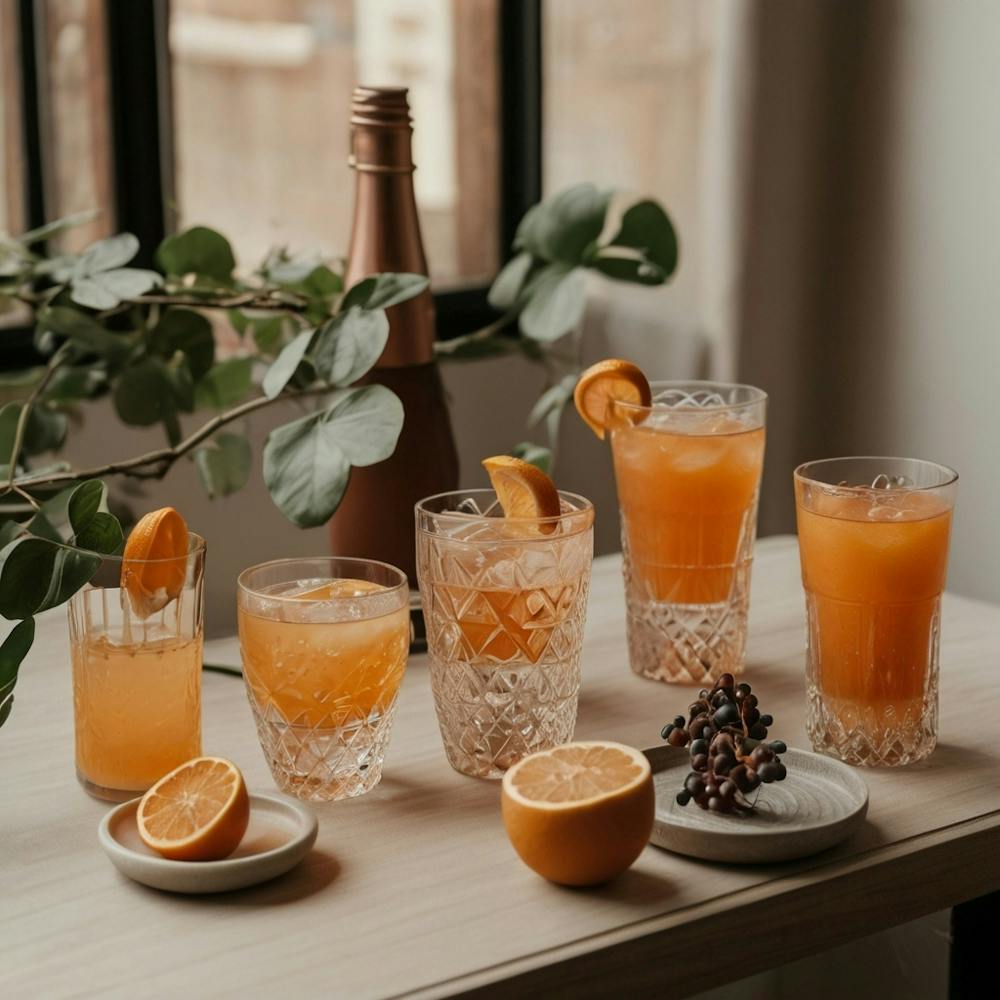Default Drinks In Different Tableware And Accessories Aestheti 1