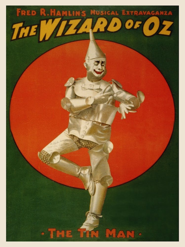 The Wizard Of Oz Vintage Poster