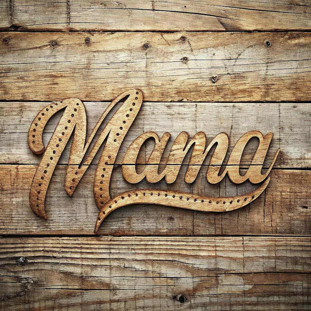 Mama On Wood