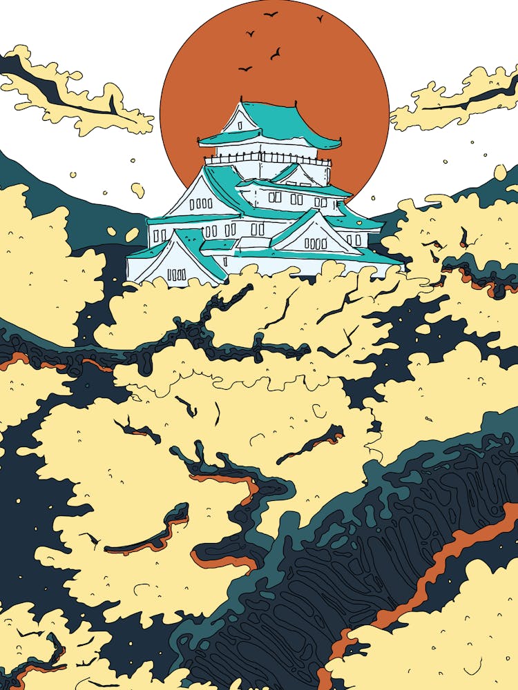 Osaka Castle Japan