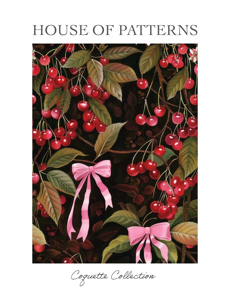 In My Bow Era 7 Pattern Poster