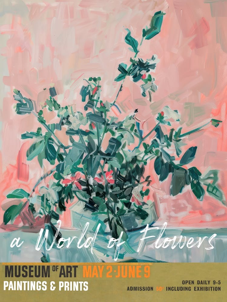 A World Of Flowers, Van Gogh Exhibition Snapdragons 2